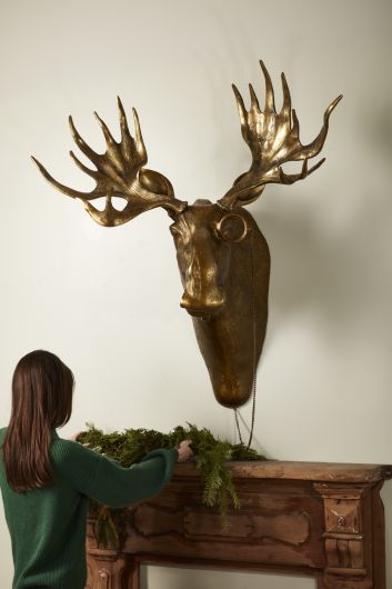 Eric + Eloise: Eugene the Moose Wall Mount (special order)