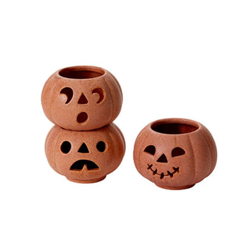 Pumpkin votives