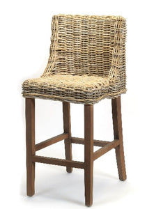 Rattan counter stool