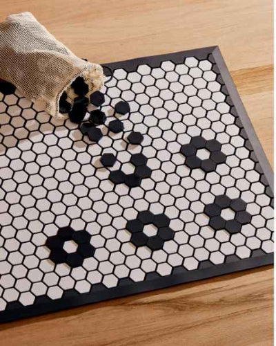 Letterfolk tile mat