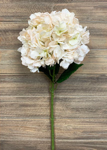 Cream hydrangea spray