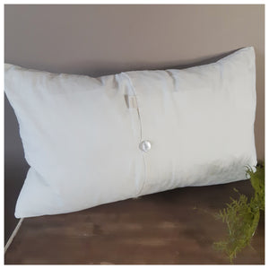 Hydrangea throw pillow