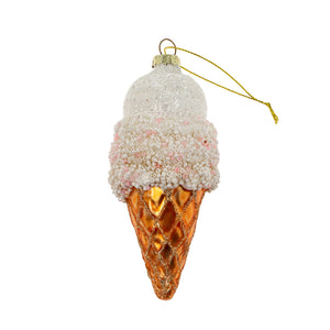 Triple Scoop Ornament