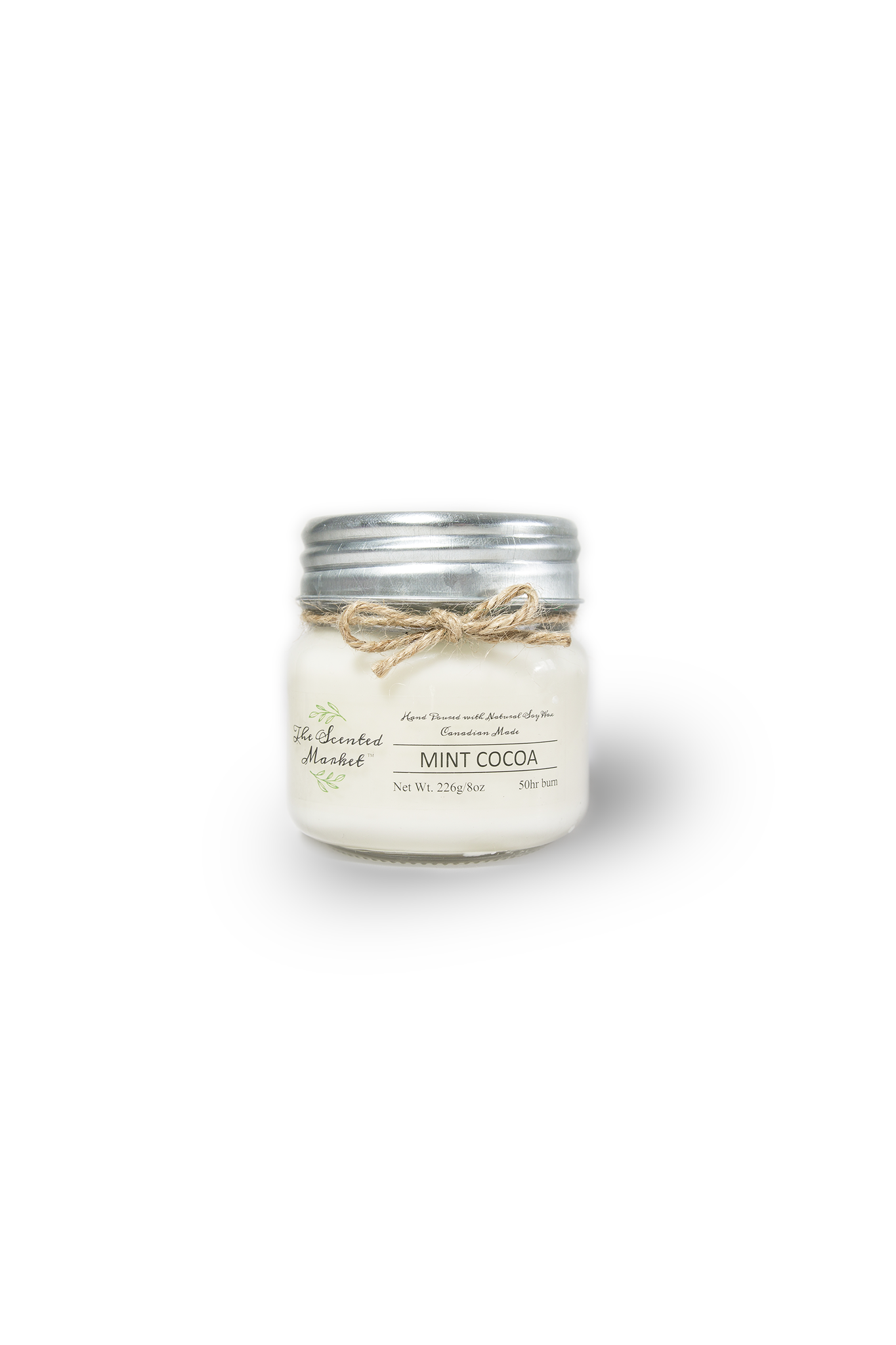 Mint cocoa. Soy wax candle 8oz