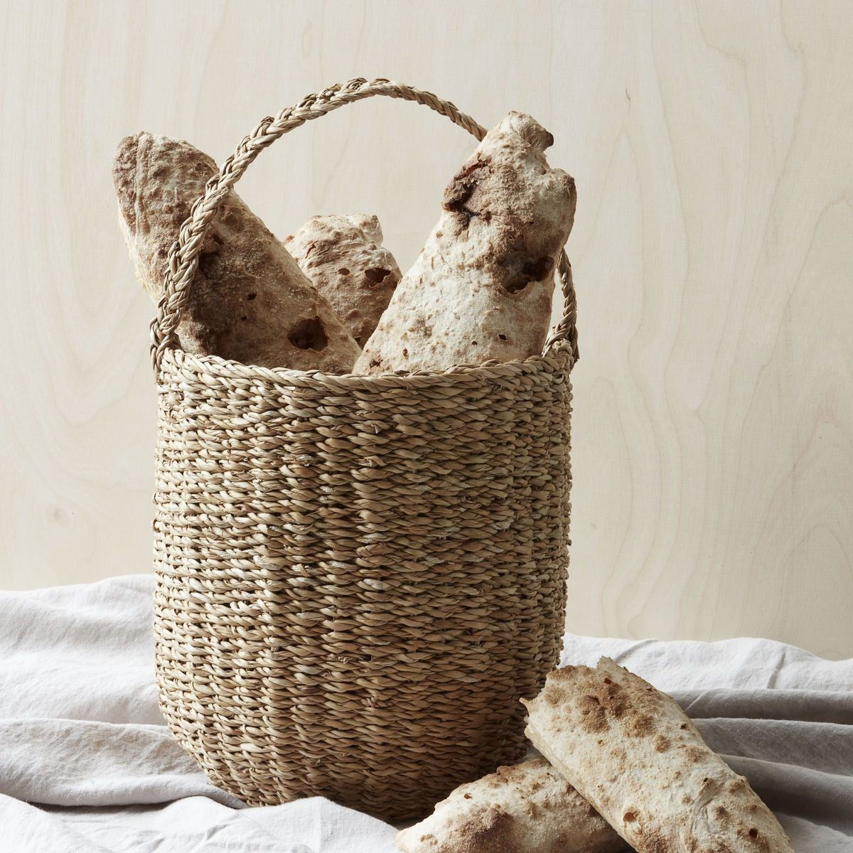 Rope Basket, Seagrass
