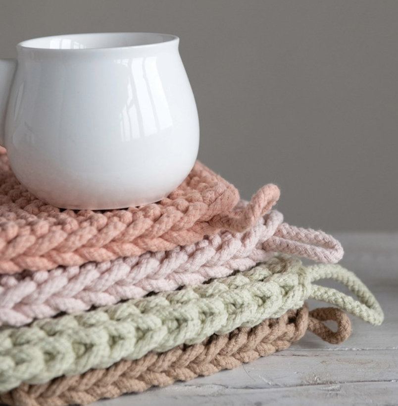 Creative Co Op | Crocheted Potholder