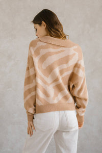 Collared Knit Sweater