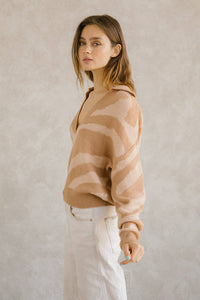 Collared Knit Sweater