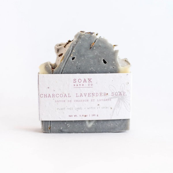 Charcoal Lavender Soap