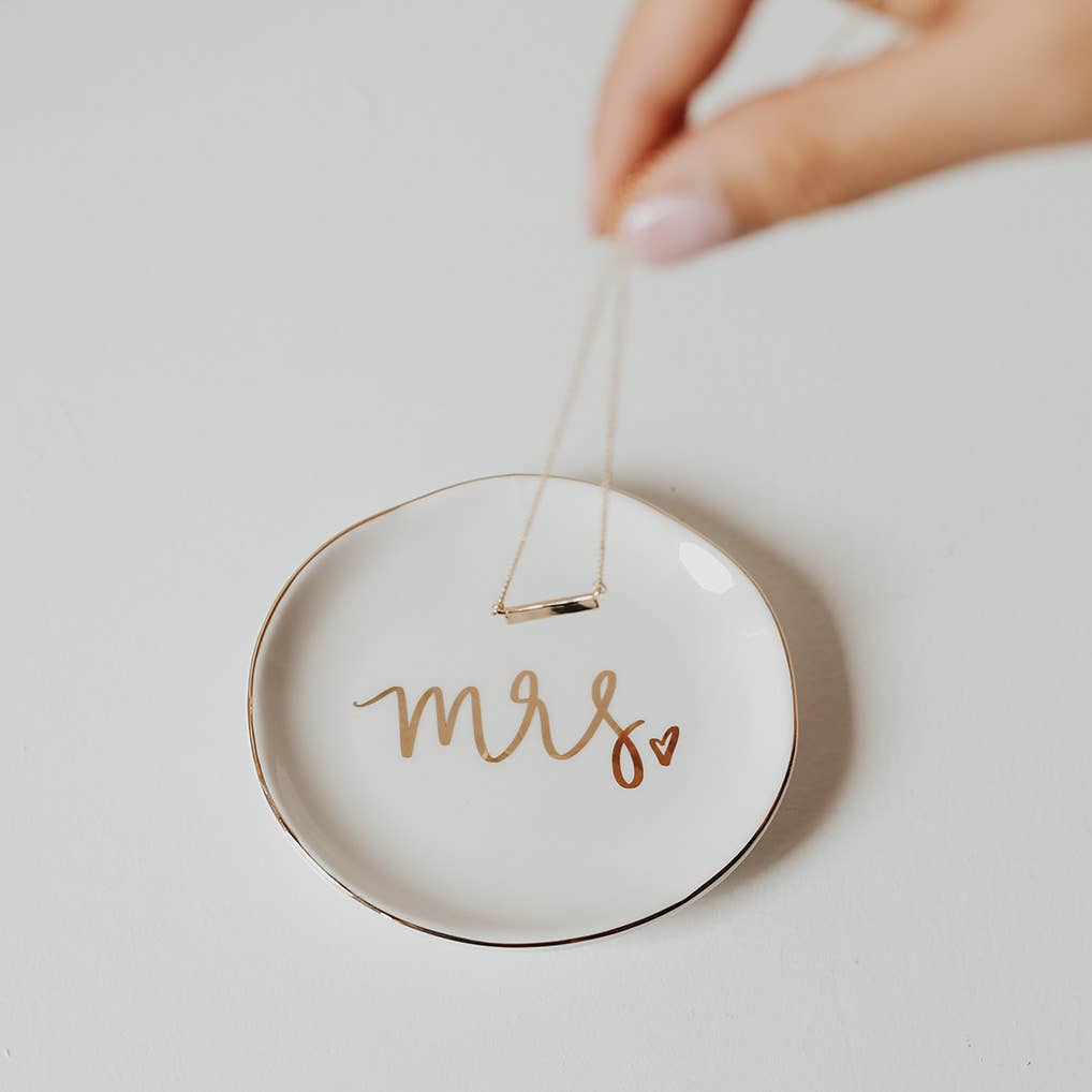 Mrs. Jewelry Dish