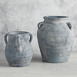 Grey pot 3 handles